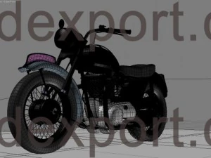 triumph 6t thunderbird 1955 3D Model