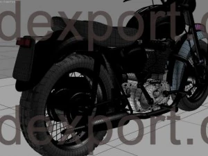 triumph 6t thunderbird 1955 3D Model
