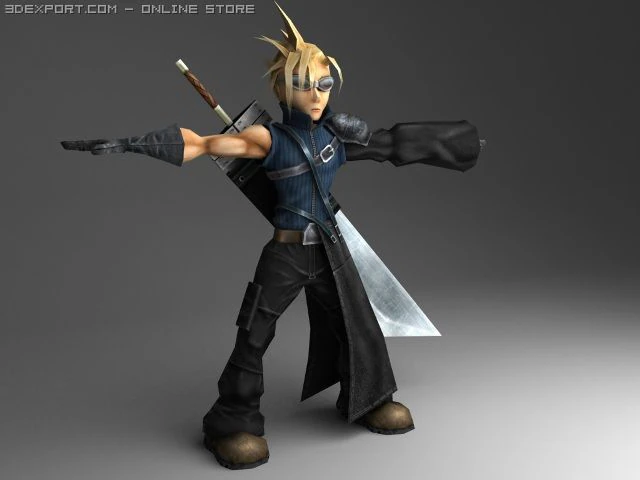 cloud 3D Model .c4d .max .obj .3ds .fbx .stl .blend 