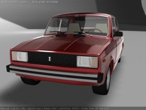 vaz2107 3D 模型