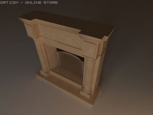fireplace 3D 모델