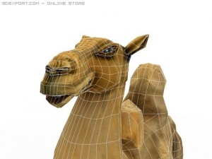bactrian camel 3D Model
