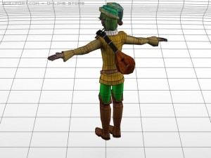 elf 3Dモデル