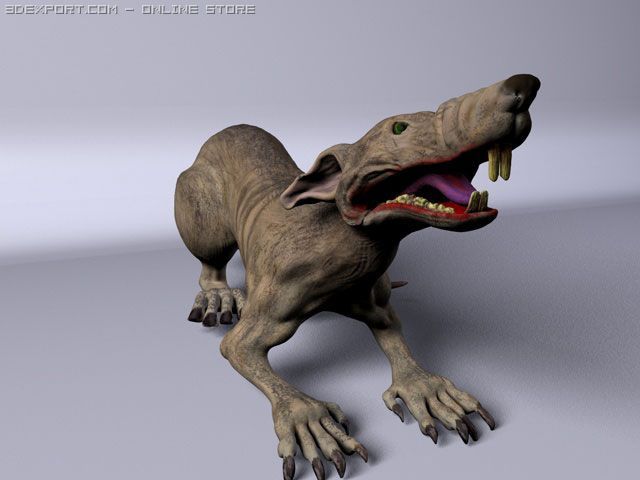 rat 3D मॉडल .c4d .max .obj .3ds .fbx .stl .blend 