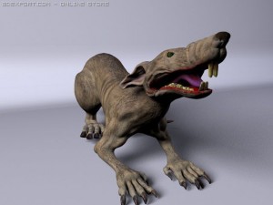 rat Modelo 3D