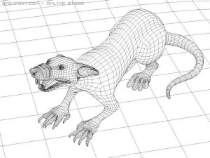 rat 3D Model
