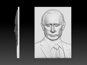 3d model putin Modèle 3D