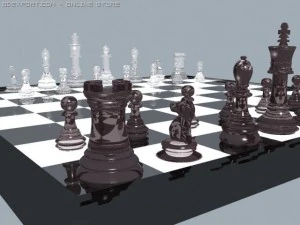 chess set 3D Model