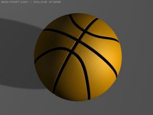 basketball 3D Model