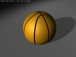 basketball Model 3D