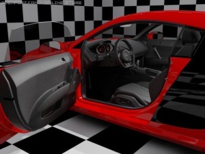 audi r8 v10 Model 3D