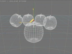 apples 3D 模型