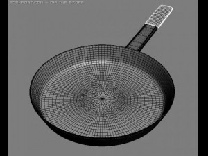frying pan 3D Model