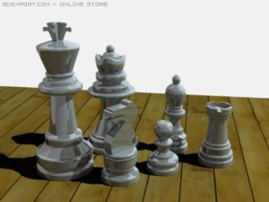 chess Model 3D