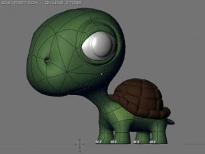 cute turtle 3D Model