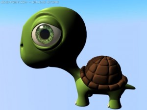 cute turtle 3D Model