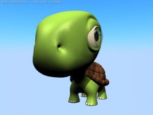cute turtle 3D Model
