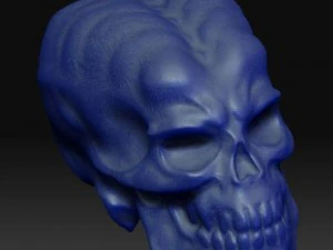 Totenkopfmonster 3D Modell