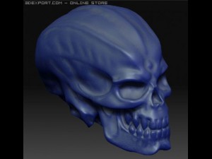 skull2 3D-Modell