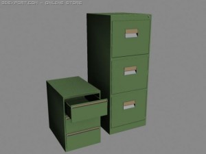 office cubicle pack 3D 모델