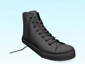converse all star Modelo 3D