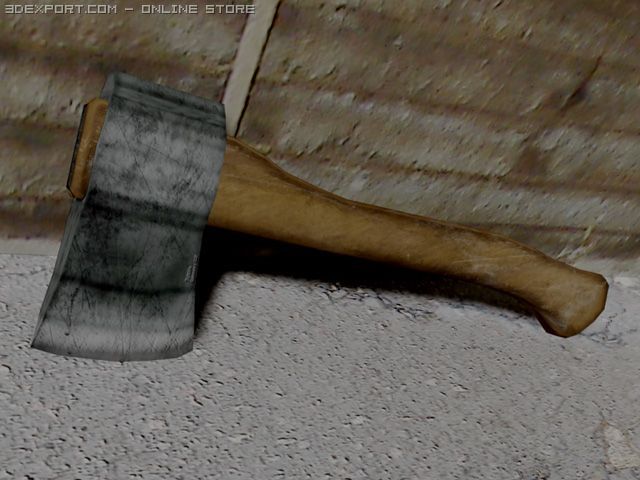 axe topol 3D 模型 .c4d .max .obj .3ds .fbx .stl .blend 