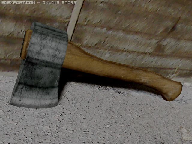 axe topol 3D Model .c4d .max .obj .3ds .fbx .stl .blend 
