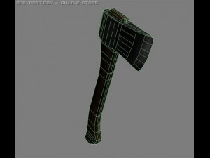 axe topol 3D 模型