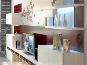 stasiun televisi Model 3D