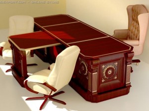 office table 3D Model