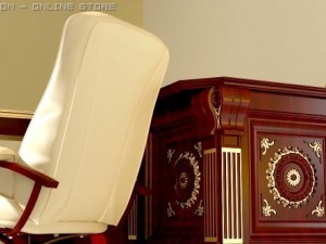 office table 3D Model