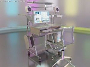 table for pc 3D Model