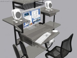 table for pc 3D Model
