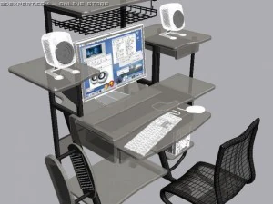 table for pc 3D Model