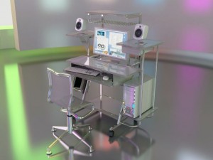 table for pc 3D Model