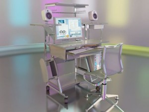 table for pc 3D Model