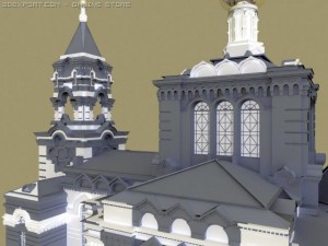 russian church 3D Model