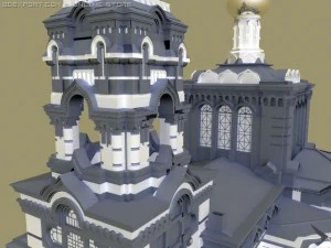 russian church 3D Model