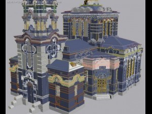 russian church 3D Model