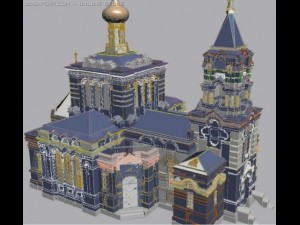 russian church 3D Model