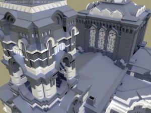 russian church 3D Model
