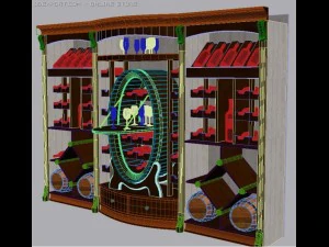 tempat anggur Model 3D