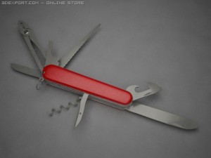 victorinox tool 3Dモデル