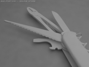 victorinox tool 3Dモデル