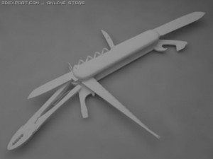 victorinox tool 3Dモデル