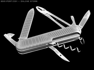 victorinox tool 3Dモデル