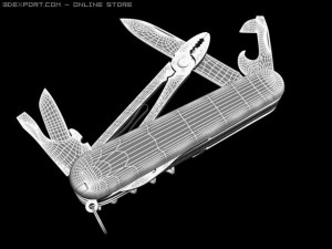 victorinox tool 3Dモデル