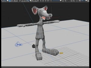 cartoon rat Modelo 3D