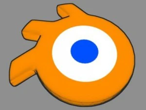 логотип блендера 3D Модель