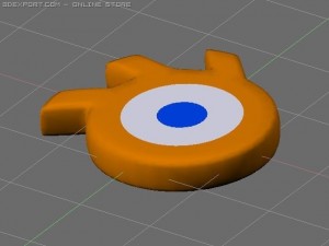 blender logo 3D Модель